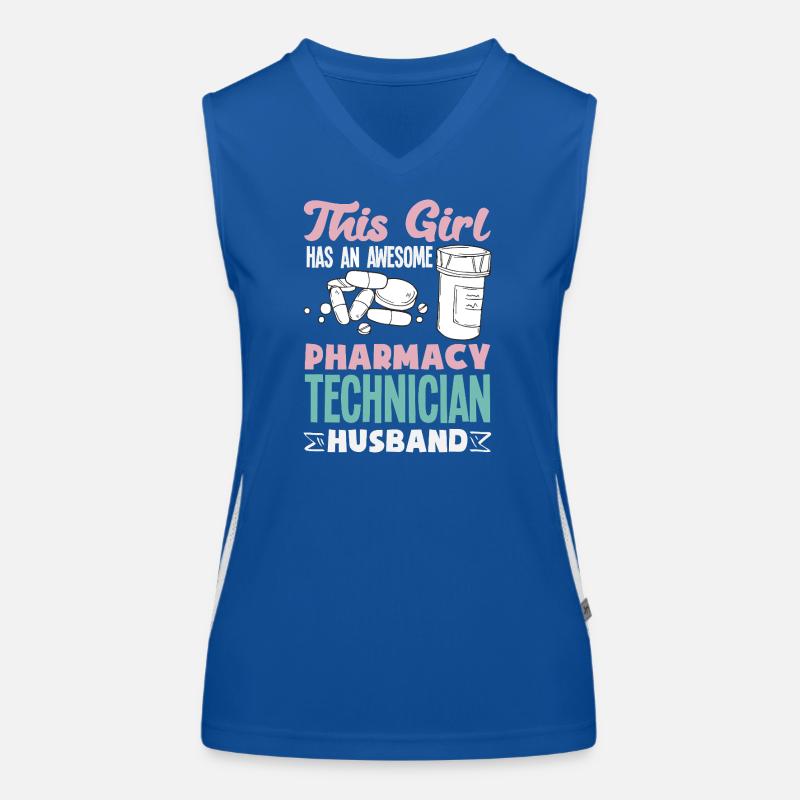 Apotheker Pharmazeutisch-technischer Funktionelles Kontrast-Tank Top für Frauen