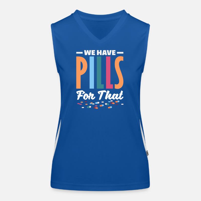 Pharmacist Pharmaceutical Technical Women's Functional Contrast Tank Top