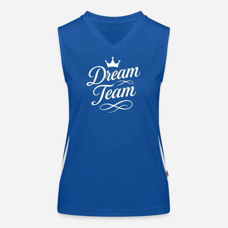 Dream Team Funktionelles Kontrast-Tank Top für Frauen