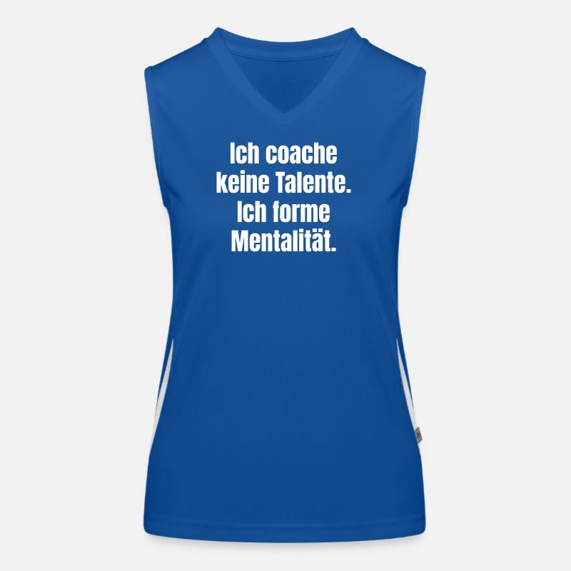 Shaping mentality instead of talent coaching Women's Functional Contrast Tank Top