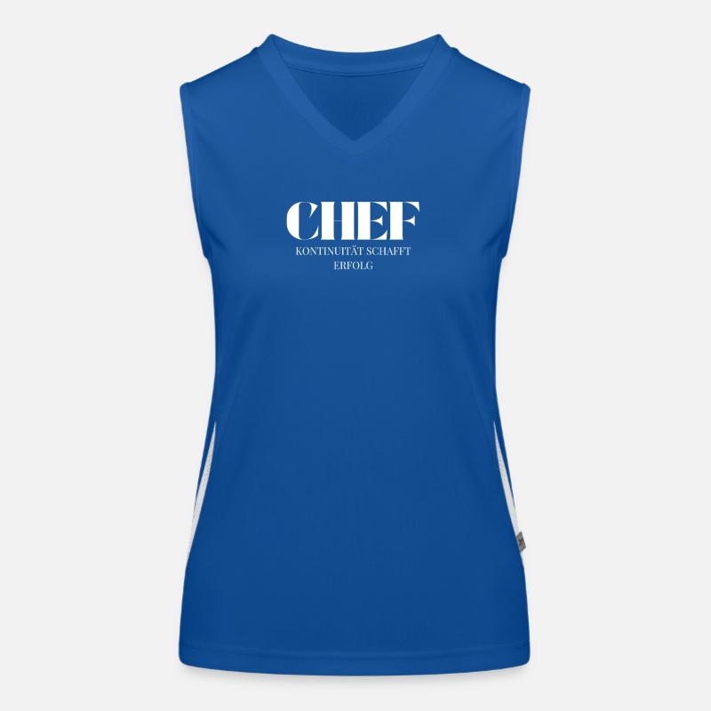 Continuity creates success Women's Functional Contrast Tank Top