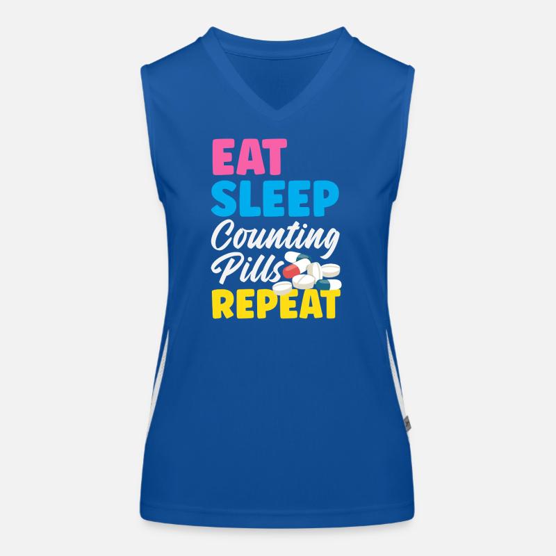 Apotheker Pharmazeutisch-technischer Funktionelles Kontrast-Tank Top für Frauen