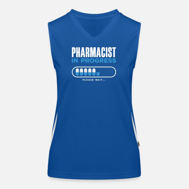Pharmacien Technicien Pharmaceutique Débardeur respirant contrasté Femme
