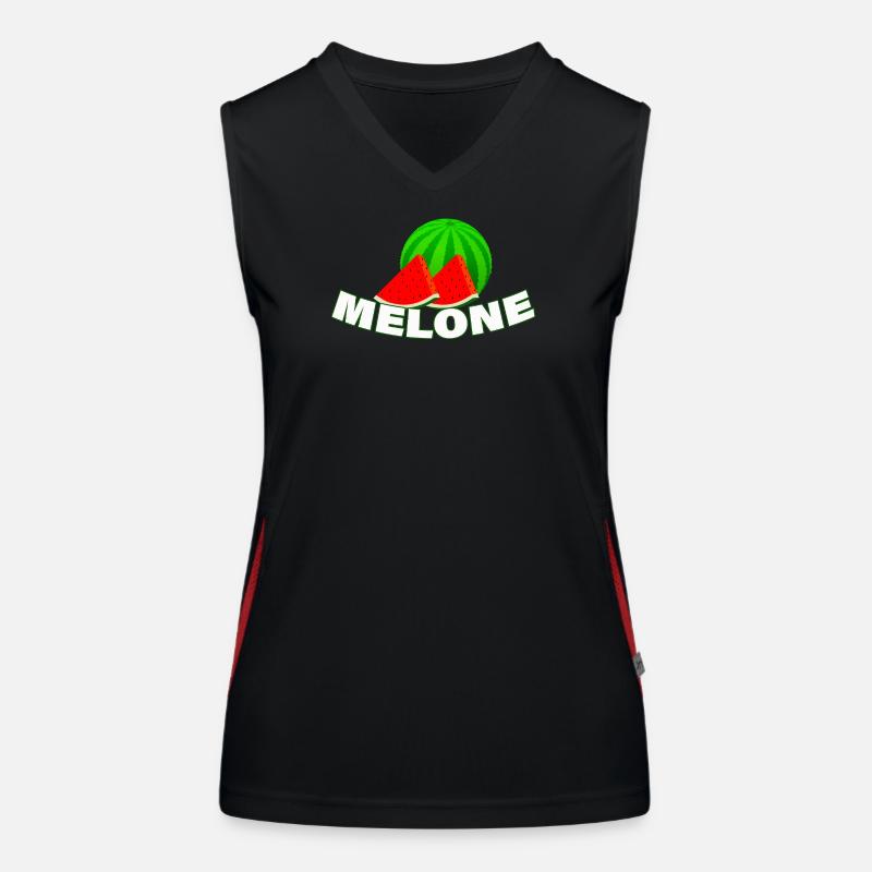 melon Women's Functional Contrast Tank Top