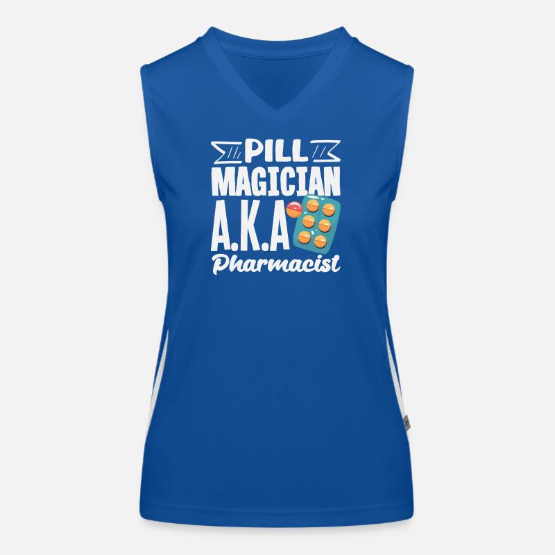 Pharmacist Pharmaceutical Technical Women's Functional Contrast Tank Top