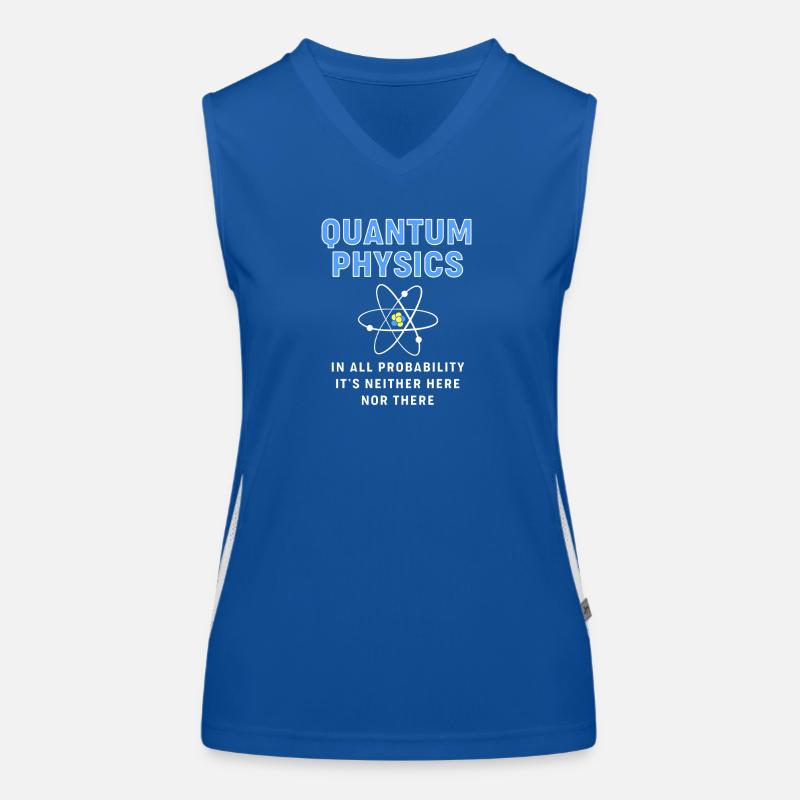 Quantum Physics Quantum Physics Women's Functional Contrast Tank Top
