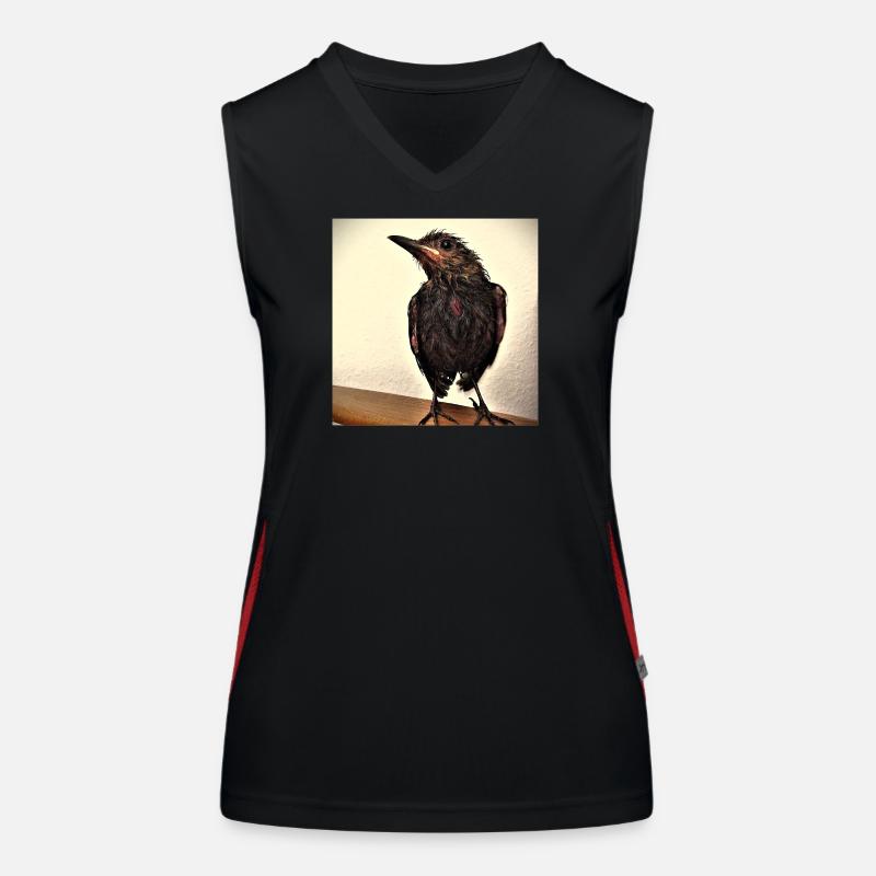 Freshly bathed... Women's Functional Contrast Tank Top