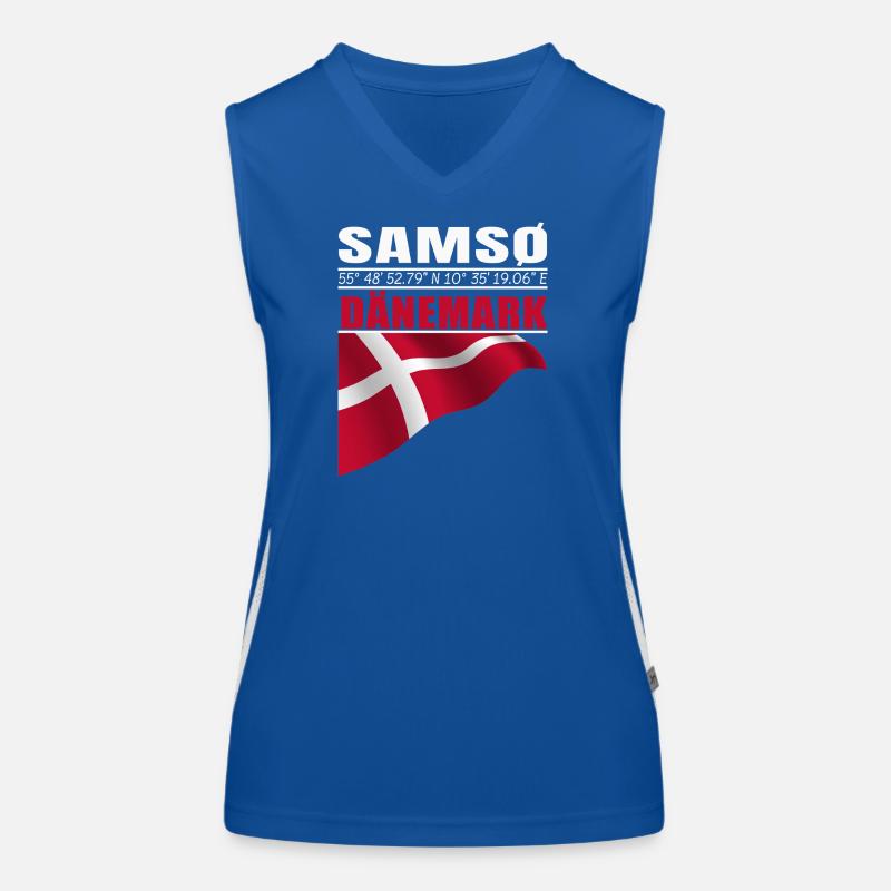 Samso Débardeur respirant contrasté Femme