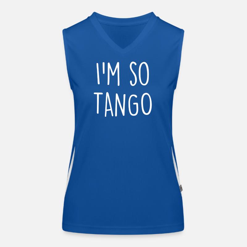 Danseur de tango Débardeur respirant contrasté Femme