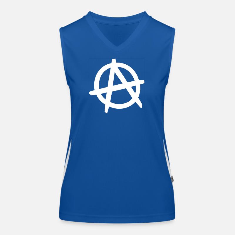 The Couching Dad "Anarchy"  Funktionelles Kontrast-Tank Top für Frauen
