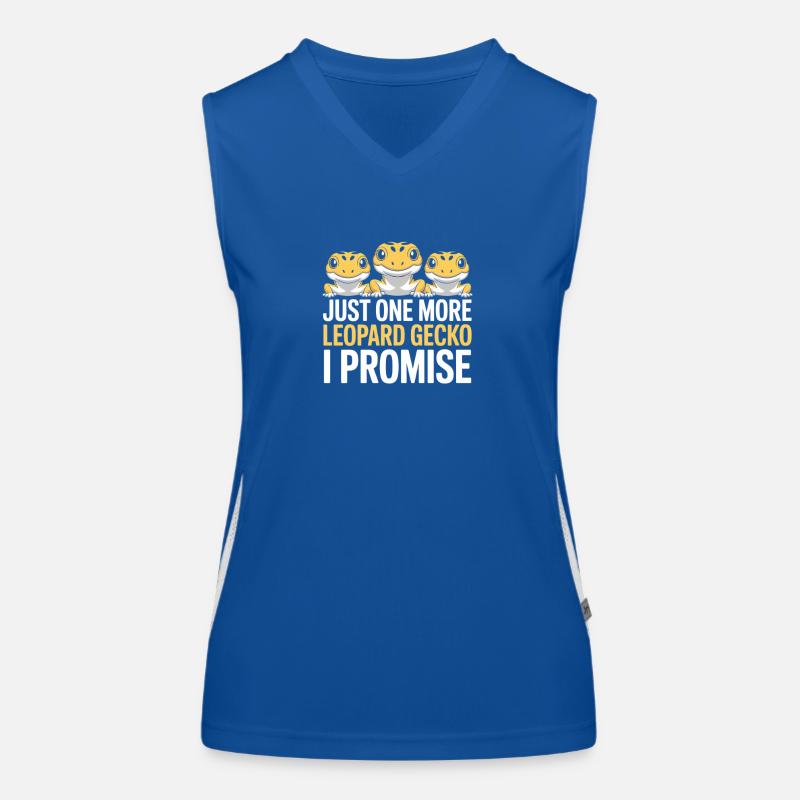 Noch ein Leopardgekko, das verspreche ich Funktionelles Kontrast-Tank Top für Frauen