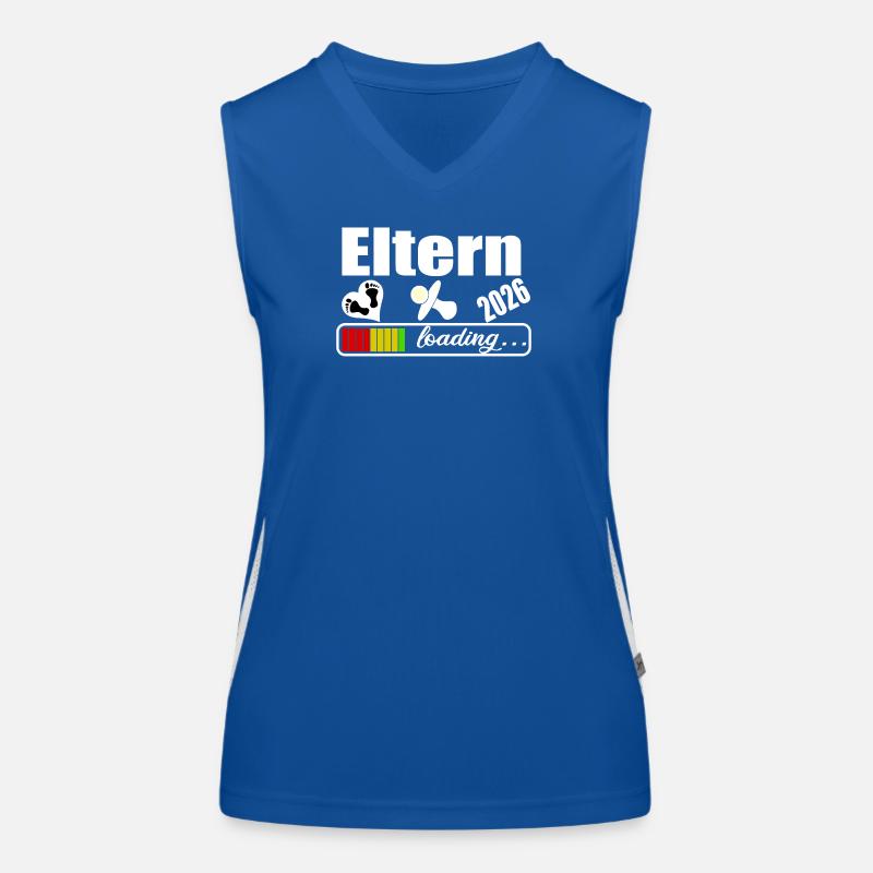 Eltern 2026 Funktionelles Kontrast-Tank Top für Frauen