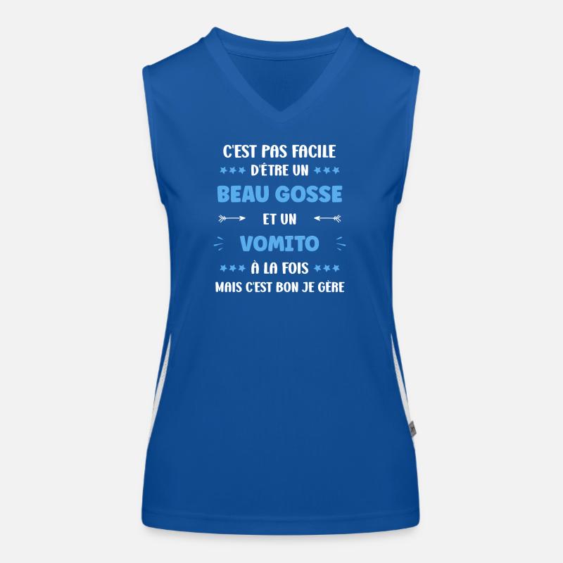 vomito Funktionelles Kontrast-Tank Top für Frauen