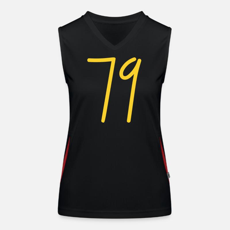 79 Funktionelles Kontrast-Tank Top für Frauen