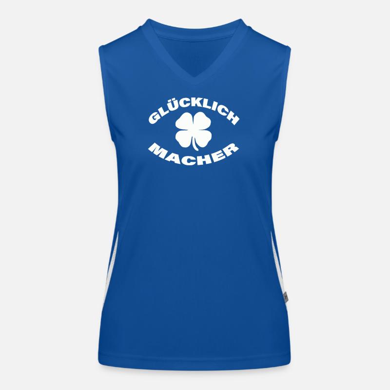 HAPPINESS MAKER Women's Functional Contrast Tank Top