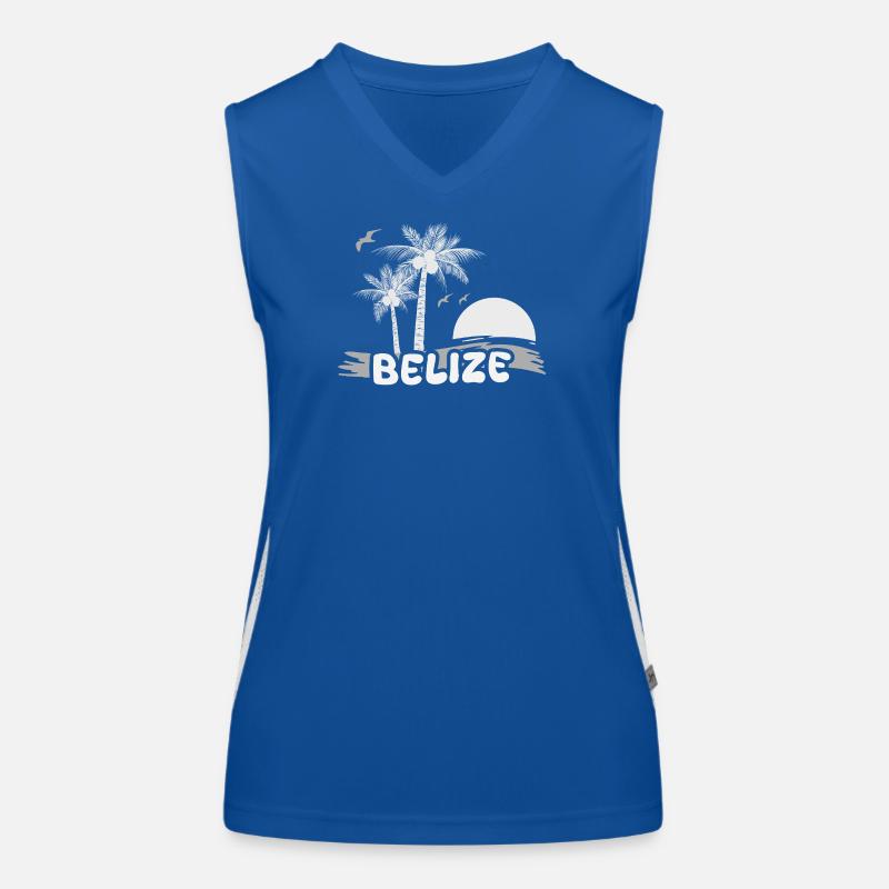 Strand Belize Funktionelles Kontrast-Tank Top für Frauen