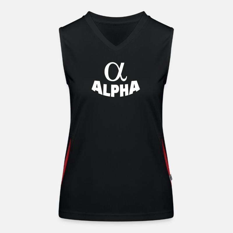 Alpha Débardeur respirant contrasté Femme