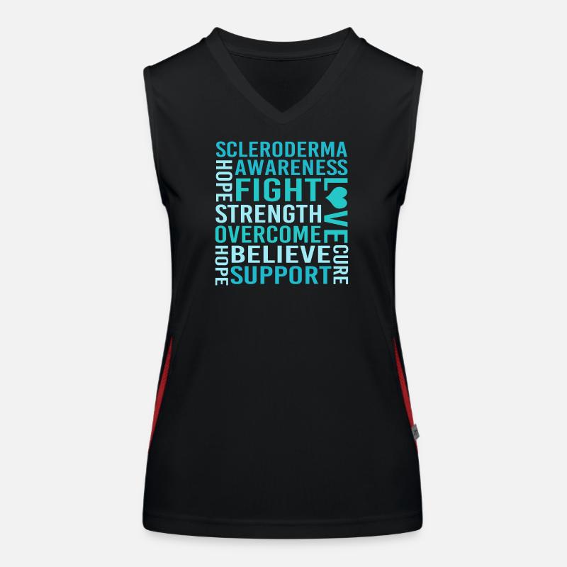 Scleroderma Women's Functional Contrast Tank Top