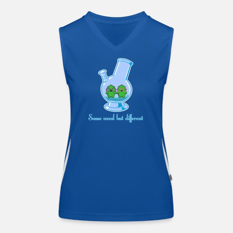 Same weed but different Funktionelles Kontrast-Tank Top für Frauen