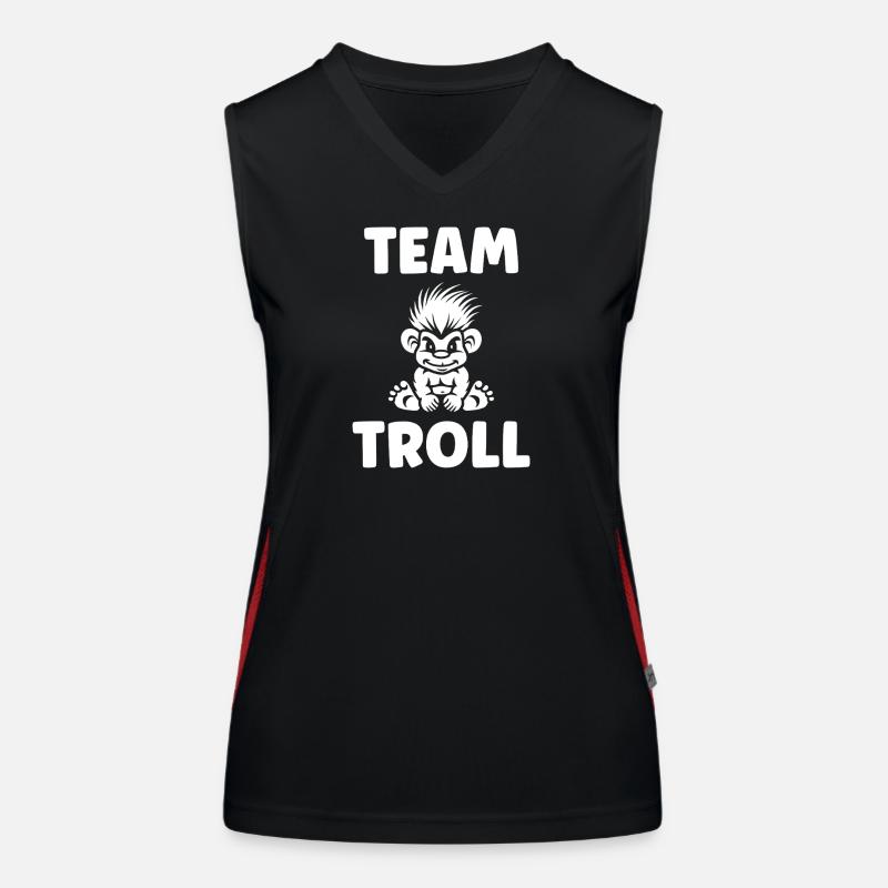 Troll  Débardeur respirant contrasté Femme