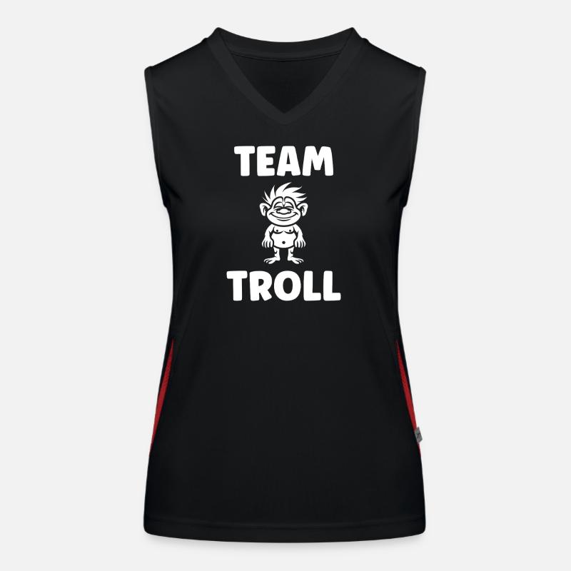 Troll  Débardeur respirant contrasté Femme