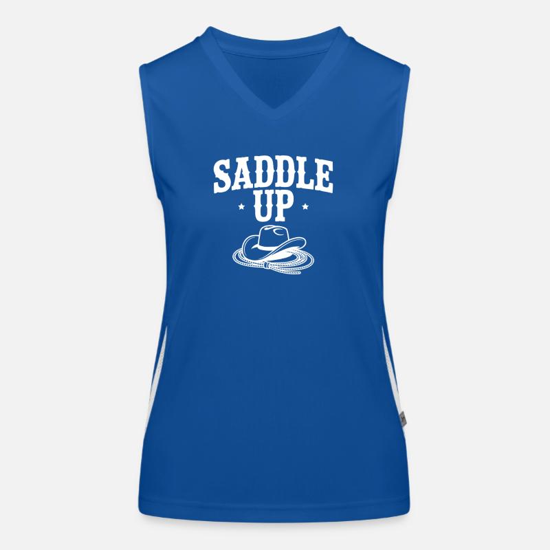Saddle Up Débardeur respirant contrasté Femme