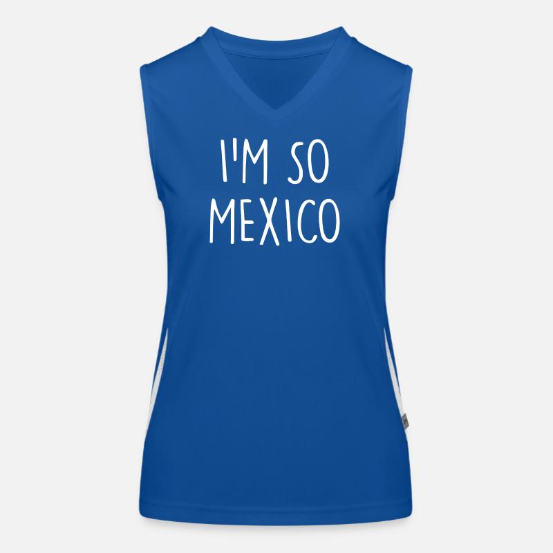 Mexiko mexicain Débardeur respirant contrasté Femme