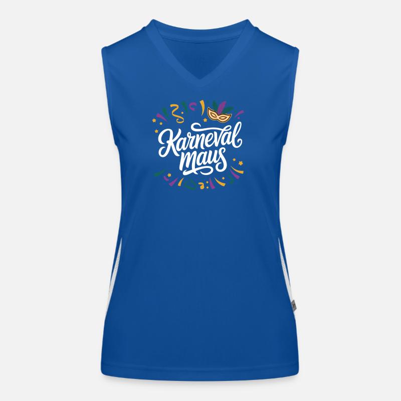 Carnival Mouse Women's Functional Contrast Tank Top