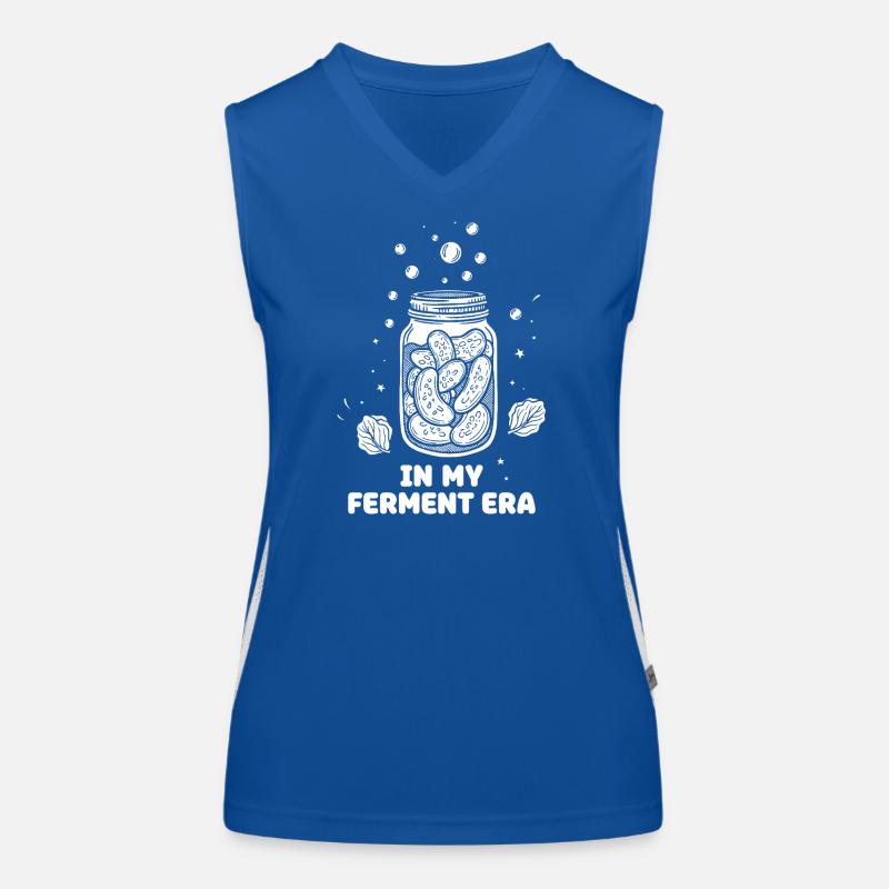 In My Ferment Era Einmachglas Funktionelles Kontrast-Tank Top für Frauen