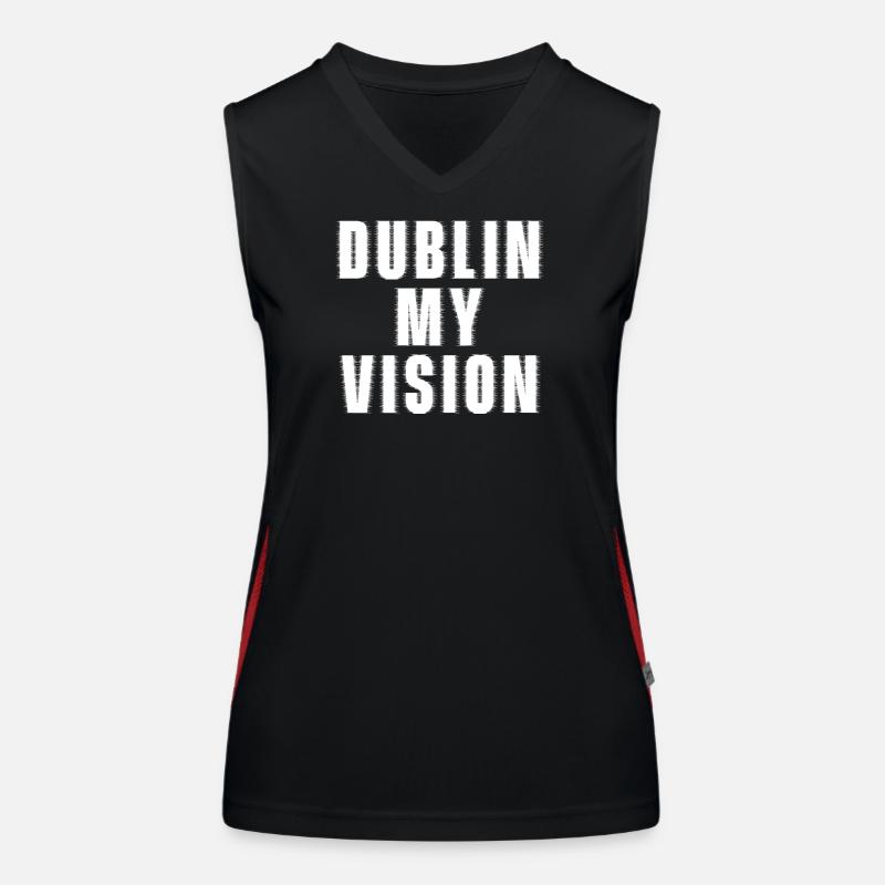 Dublin : Ma vision Saint Patrick Débardeur respirant contrasté Femme