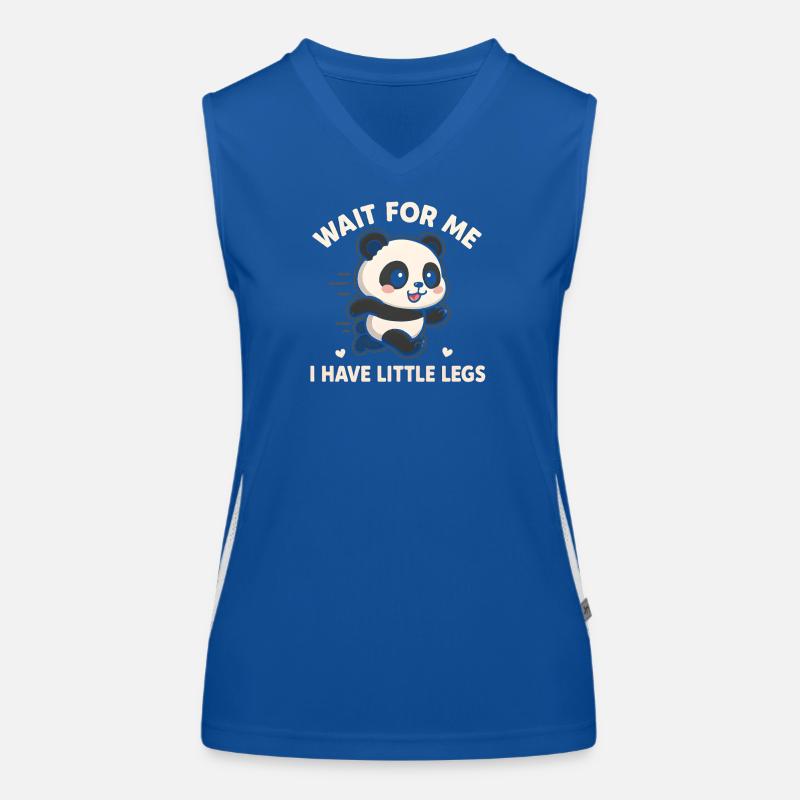 Panda Saying Humor Meme Funny Funny Gift Idea Women's Functional Contrast Tank Top