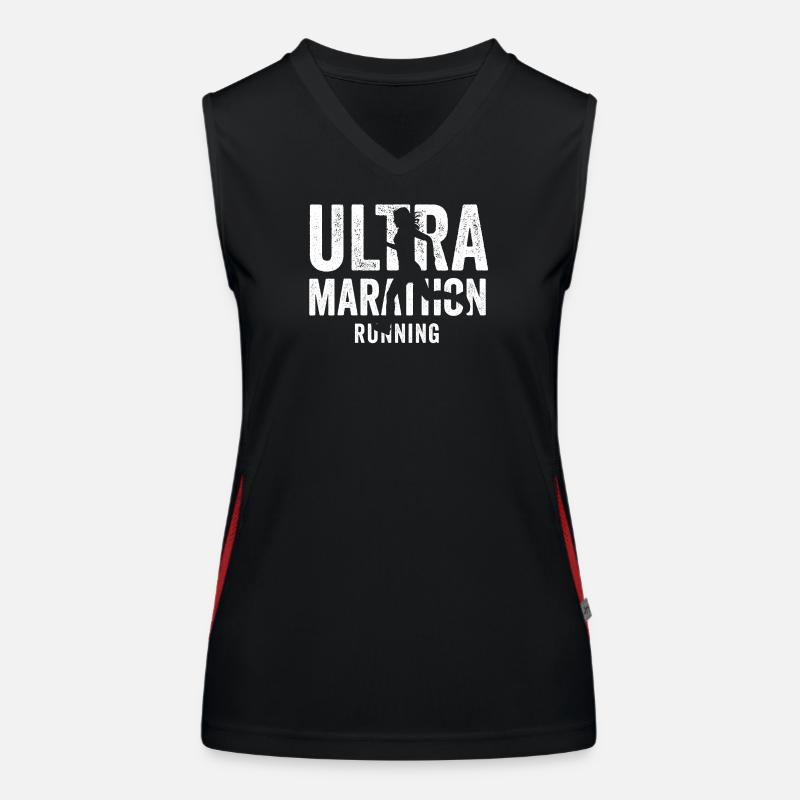 Ultramarathon Débardeur respirant contrasté Femme