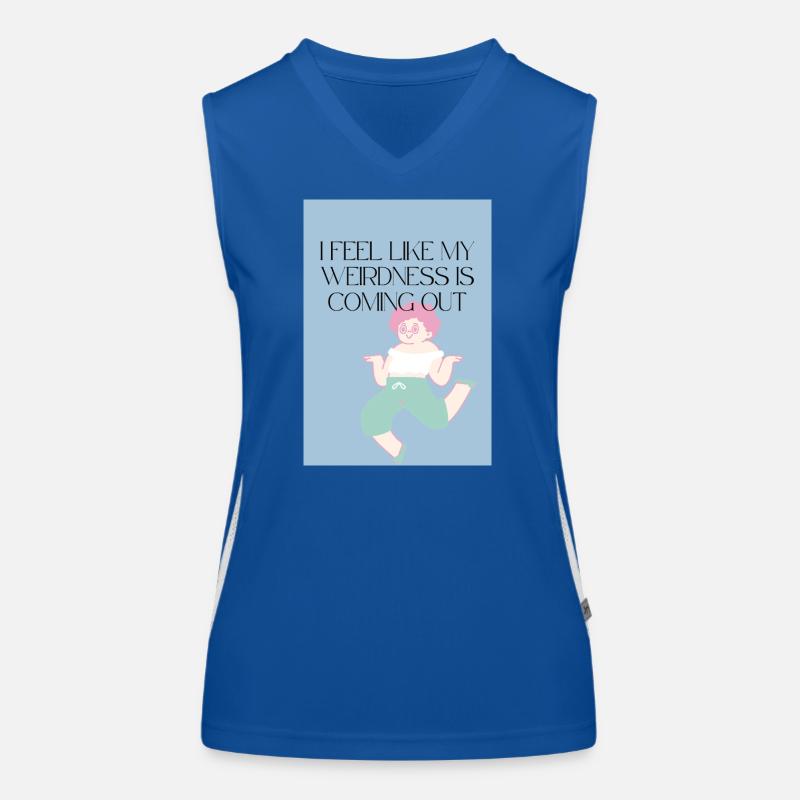 Sensation étrange Débardeur respirant contrasté Femme