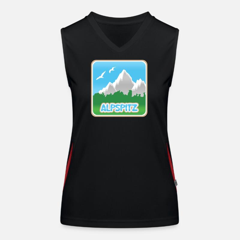 Alpspitz d’alpinisme Débardeur respirant contrasté Femme
