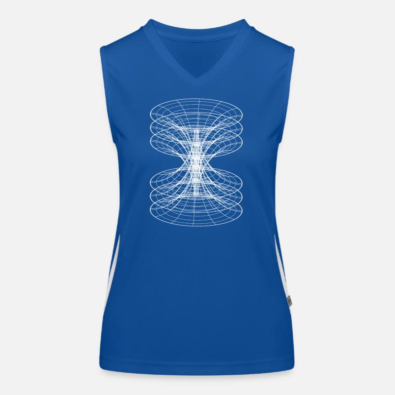 Constellation filaire vortex Débardeur respirant contrasté Femme