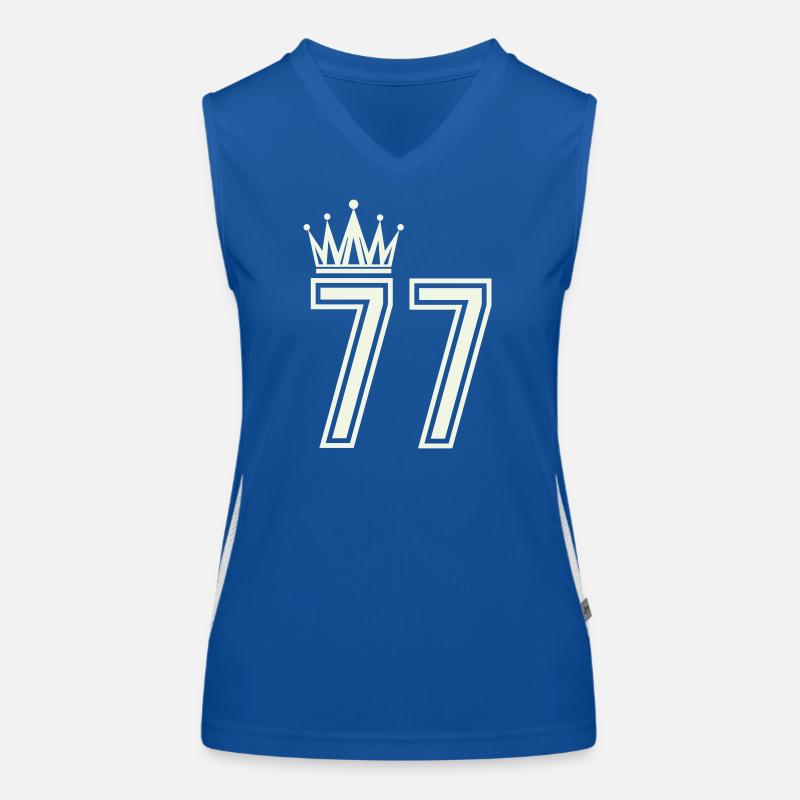 Royal 77 Chiffres Débardeur respirant contrasté Femme