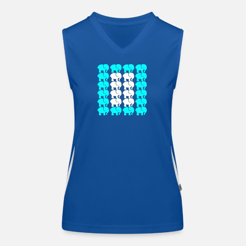 ELEFANT Funktionelles Kontrast-Tank Top für Frauen