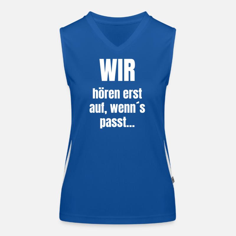 We won't stop until it's convenient Women's Functional Contrast Tank Top