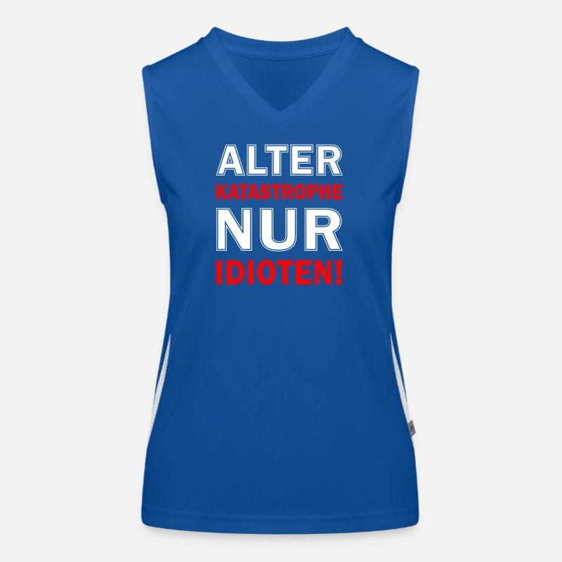 Juste un design idiot Débardeur respirant contrasté Femme