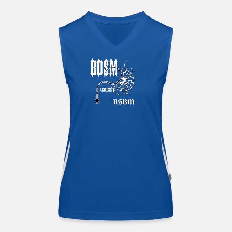 BDSM Gothic Contrast Women's Functional Contrast Tank Top