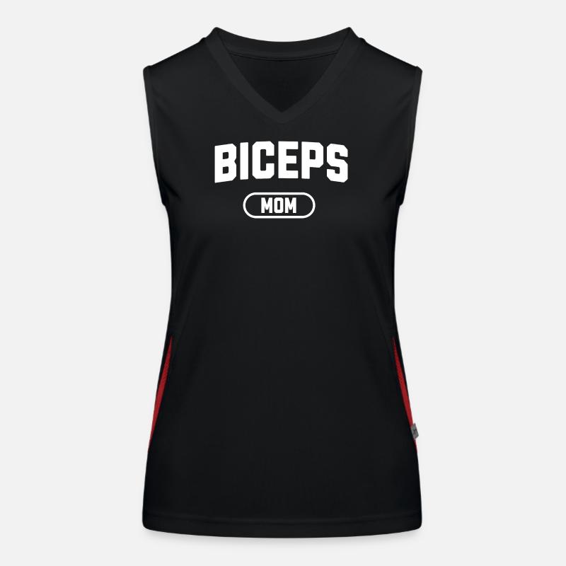 Biceps Mom Women's Functional Contrast Tank Top