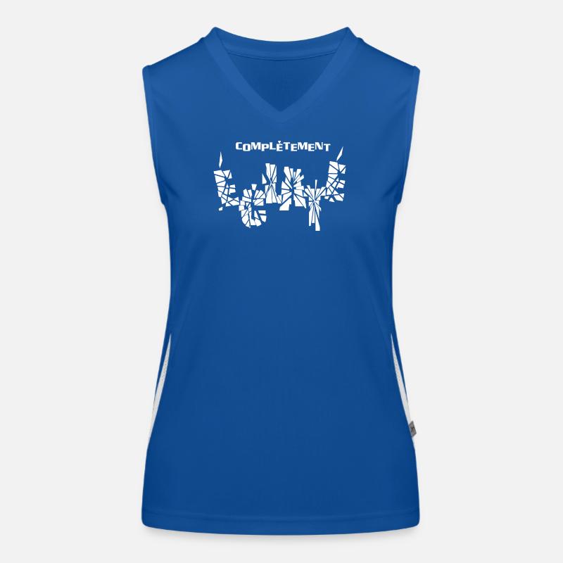 COMPLÈTEMENT ÉCLATÉ !  Débardeur respirant contrasté Femme