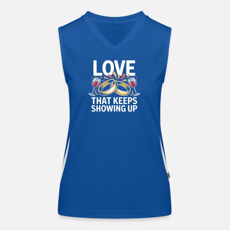 Hochzeitstag des Ehepaares 2026 Ehemann und Ehefrau Funktionelles Kontrast-Tank Top für Frauen