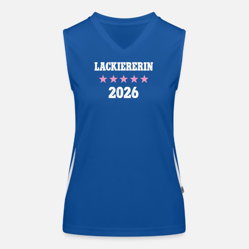 Painter 2026 Occupation Painter Paint Shop Trainee Women's Functional Contrast Tank Top