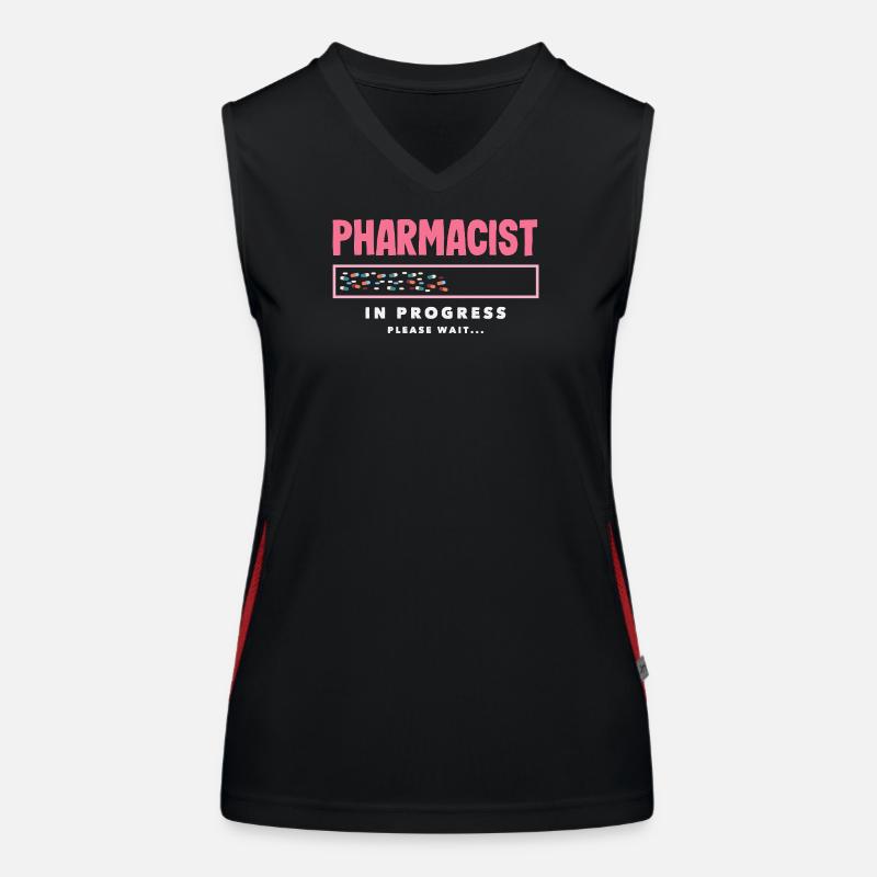 Pharmacist In Training Pharmacy Technology Student Women's Functional Contrast Tank Top