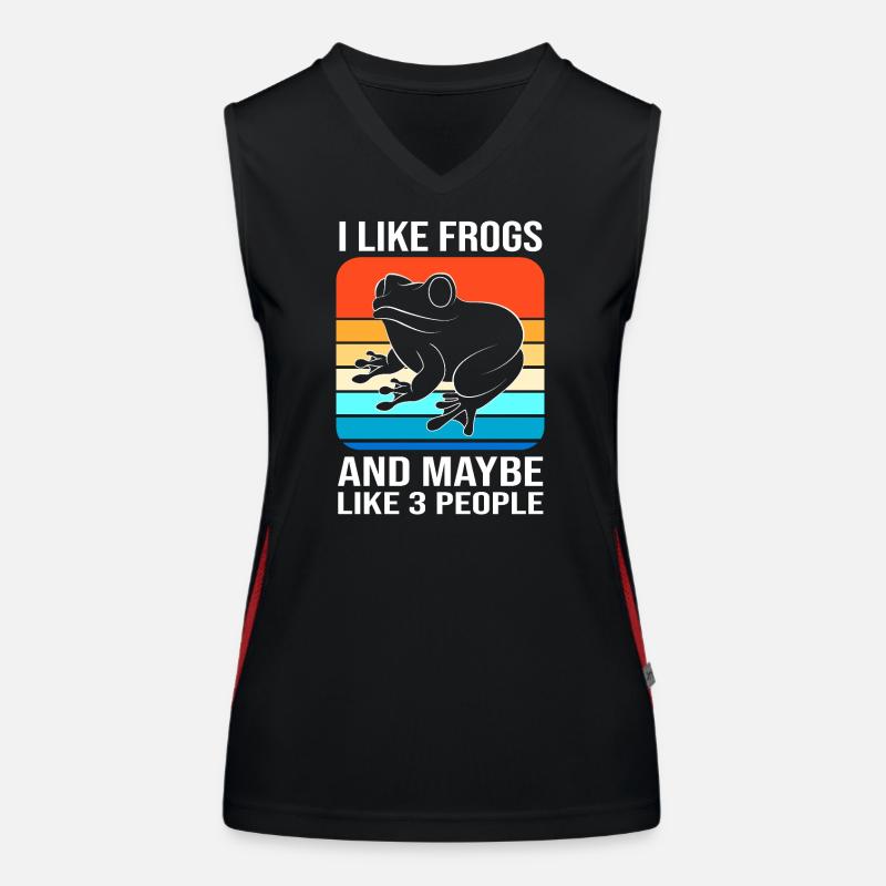 Tree Frog Frog Women's Functional Contrast Tank Top
