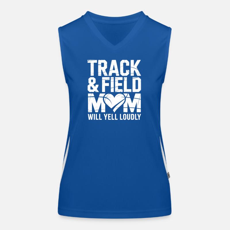 Athletics Sayings Athletics Gift Women's Functional Contrast Tank Top