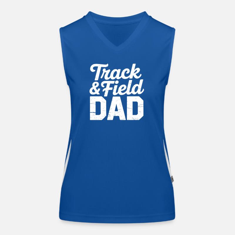 Athletics Sayings Athletics Gift Women's Functional Contrast Tank Top