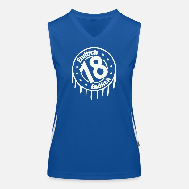 Endlich 18 Funktionelles Kontrast-Tank Top für Frauen