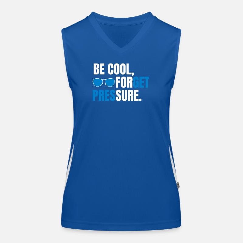 Be Cool Forget Pressure Women's Functional Contrast Tank Top